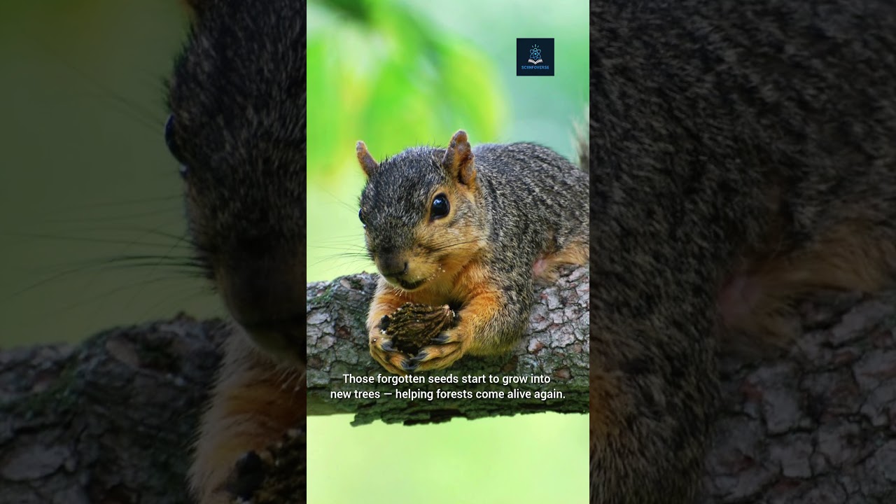 Tiny Creature, Big Heart — The Love of a Squirrel!