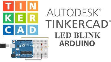 How to blink Led in Arduino (TINKERCAD) Tutorial #1