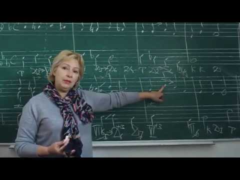 Гармония 3 курс, Задача по теме отклонения