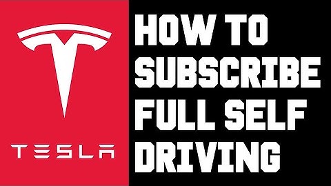 Hoe u zich kunt abonneren op Tesla FSD (Full Self-Driving) via het automenu en de Tesla-app | Sta...