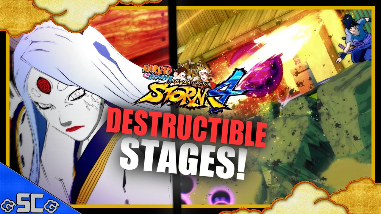 Mini News/Update - Destructible Stages In Free Battle! | NARUTO STORM 4