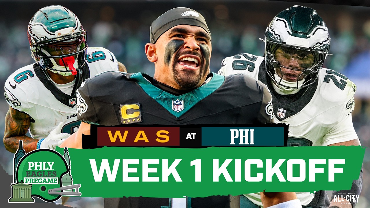 Eagles-Commanders Kickoff: Jalen Hurts, Saquon Barkley Ready To Fly