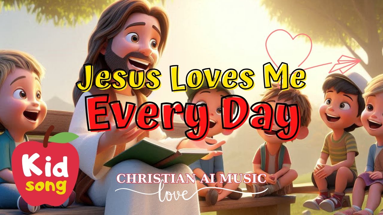 Jesus Loves Me Every Day | A joyful Christian kids' song that ...