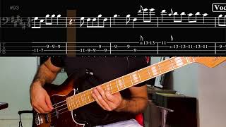Video thumbnail of "Bobby McFerrin - Don't Worry Be Happy (Bass Cover w/ tabs)"