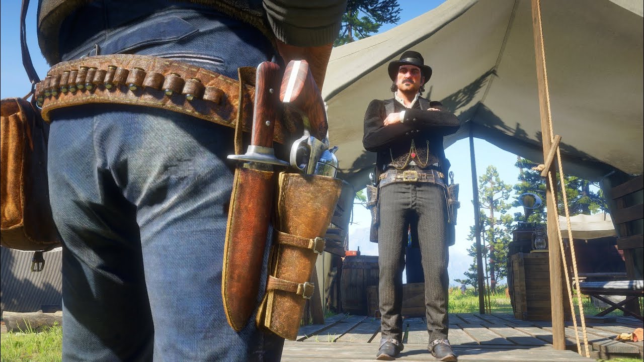 Если вы это сделаете, Датч наградит вас секретным предметом — RDR2