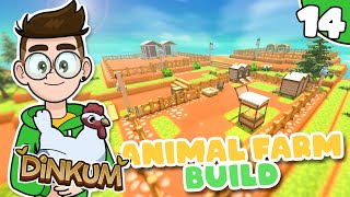 Building A Complete Animal Farm In Dinkum 3 Pens Build Ep. 14