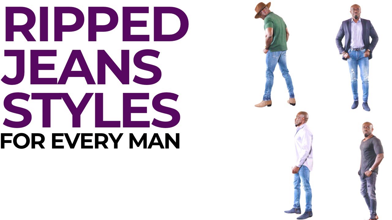4 Ripped Jeans Styling For Summer | Men Fashion | Outfit Inspiration