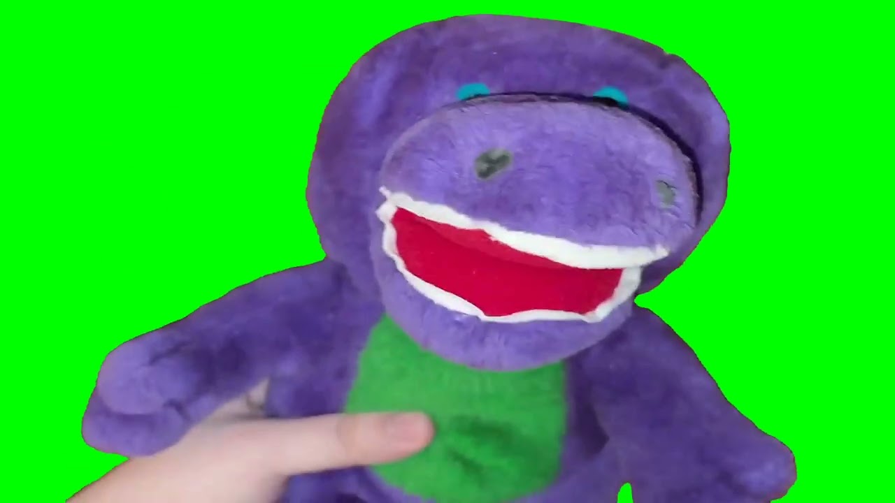 My RARE Barney Doll (w/Three Wishes quote)