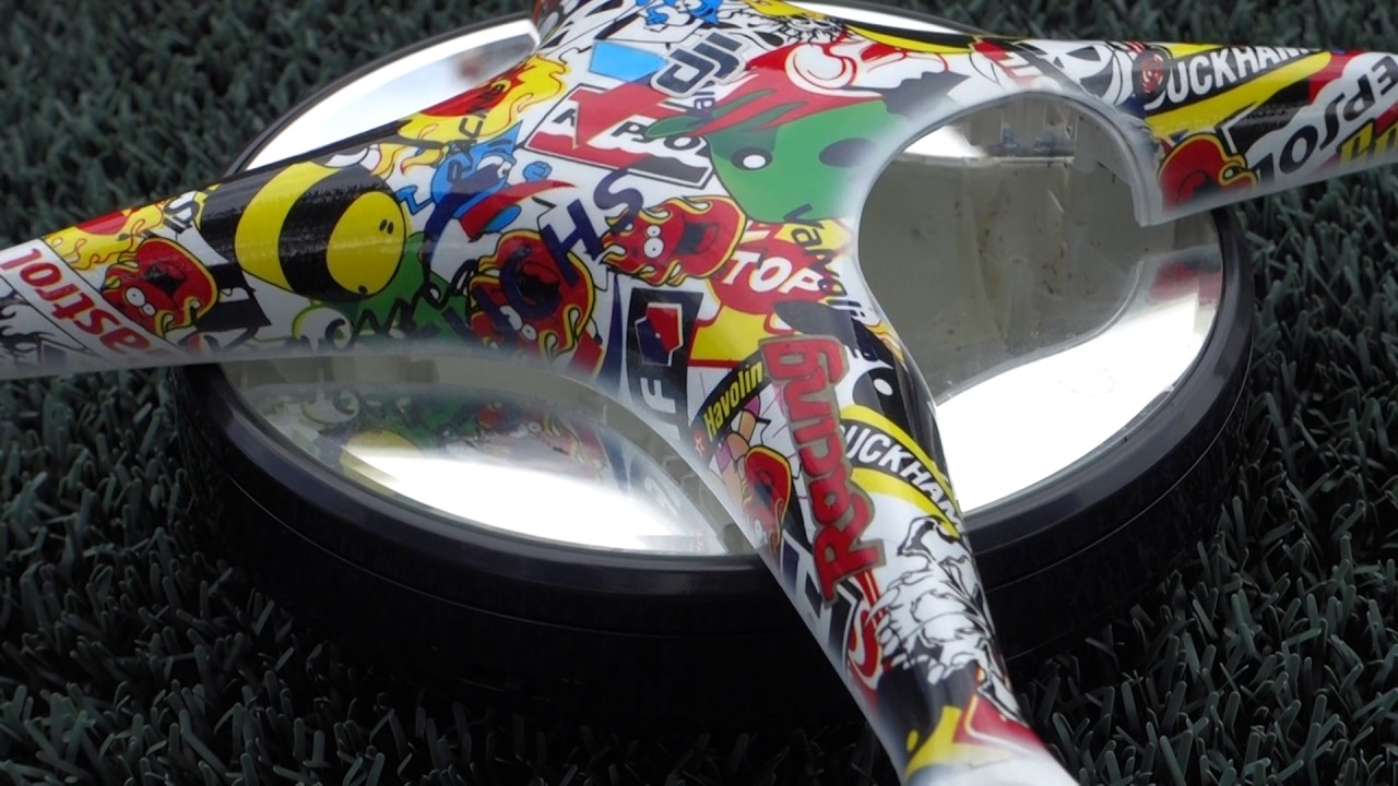 DJI Phantom 4 Dipped in Stickerbomb by DipGraphics