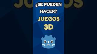 ¿Se pueden hacer juegos 3D en Godot?❓🎮
