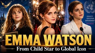 Emma Watson: From Child Star to Global Icon.#emmawatson #hollywood #celebritytimeline 