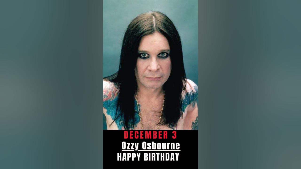 ozzy osbourne 76th birthday photos