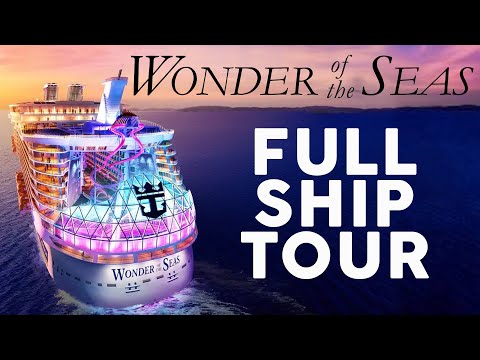 WONDER OF THE SEAS FULL SHIP TOUR 2022 | ULTIMATE CRUISE SHIP TOUR OF PUBLIC AREAS | ROYAL CARIBBEAN