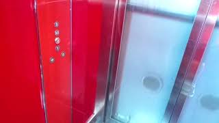 Nice 2011 KONE Design Monospace MRL Traction Scenic Elevators@Wilma Shopping Center, Hyvinkää, FIN