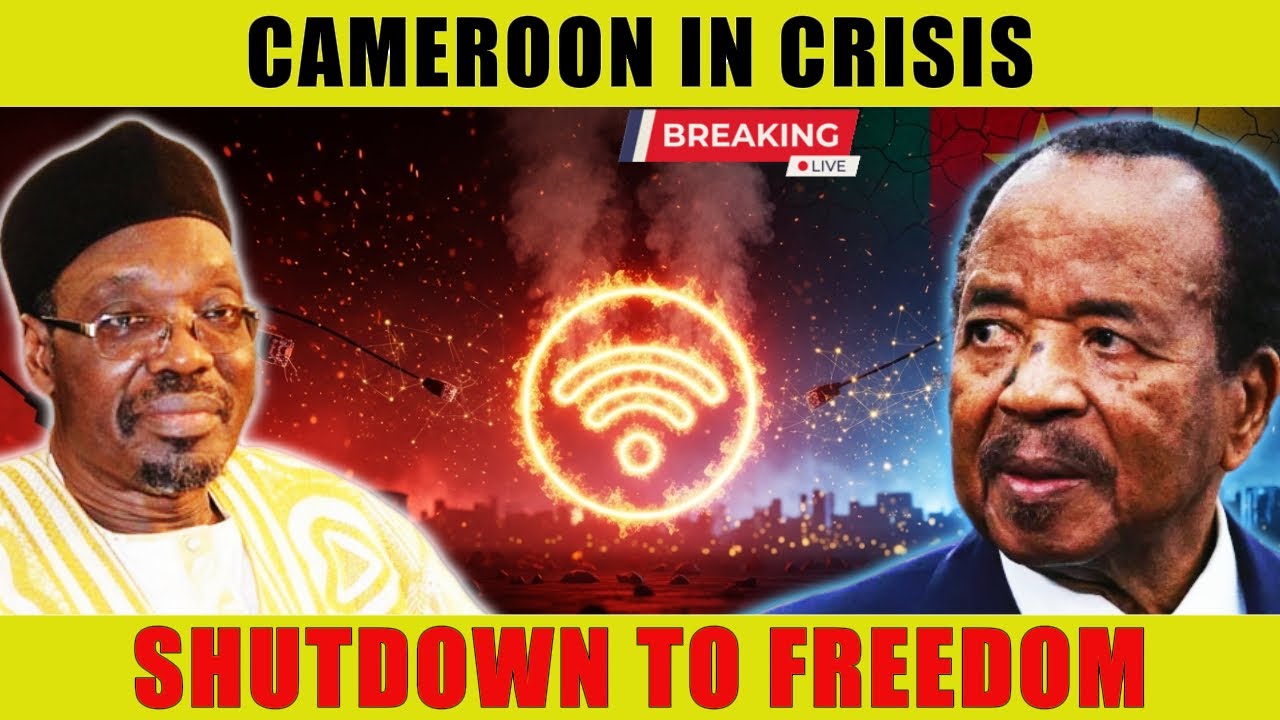 СРОЧНО: Камерун переживает взрывной рост‼️ Поль Бийя отключает Интернет — но молодёжь разжигает р...