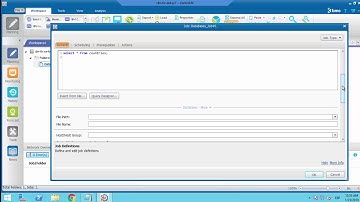 Display output Databases job