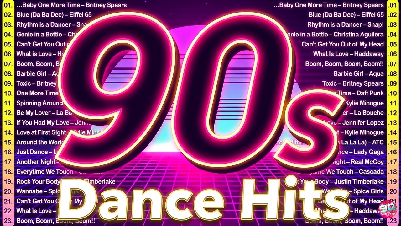 Best of 90s Dance Hits Vol 1 - Haddaway, La Bouche, Corona, Dr