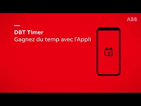 Horloges numériques bluetooth DBT : Programmation facile avec l'application DBT !