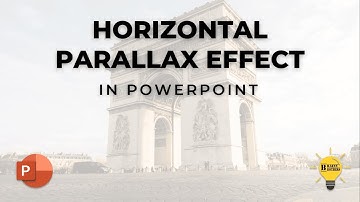 HORIZONTAL PARALLAX EFFECT IN POWERPOINT