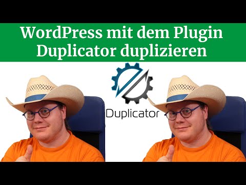 Video: Wo ist Duplicator in WordPress?