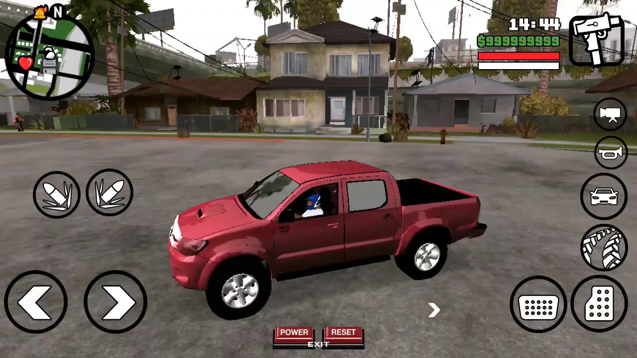 GTA SA ANDROİD TOYOTA HİLUX DFF ONLY YALNIZCA DFF MOD 