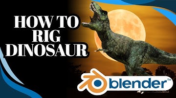 Blender Dinosaur Rigging in 5 Minutes – Beginner to Pro!