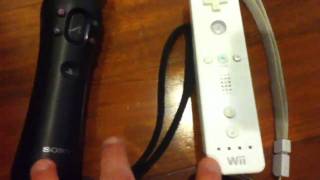 Compairing the sony playstation move to the nintendo wii remote