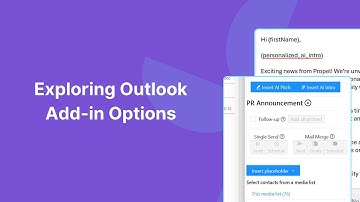 Master Propel Outlook Add-in: Single Send, Mail Merge & Follow-Up Features