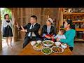 CEO Hung’s Lover Suddenly Appeared at the House… Harvesting Yardlong Beans for the Market