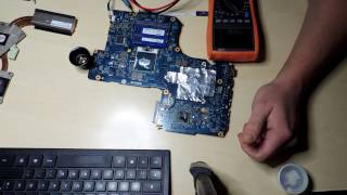 Ремонт ноутбука. Поиск неисправности. ASUS A95VB (zay90 la-a681p) Ремонт ноутбука. Поиск неисправности. ASUS A95VB (zay90 la-a681p)
