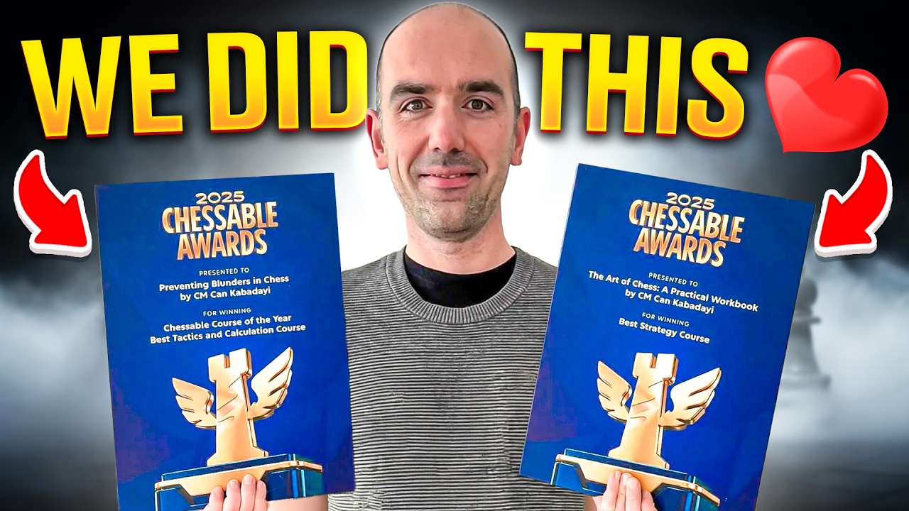 I Won 4 Chessable Awards in One Year. From the Bottom of My Heart ...