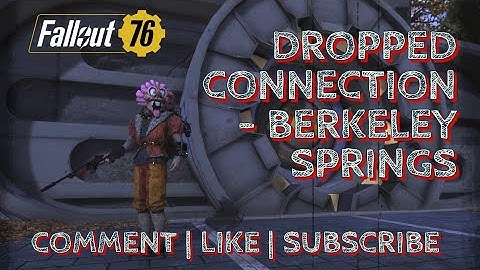 [PS5] Fallout 76: Enclave Event - Dropped Connection (Berkeley Springs)