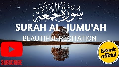 Surah Jumuah Full | Mazharul islam| | Jumuah | Quran Tilawat (سورة الجمعة)