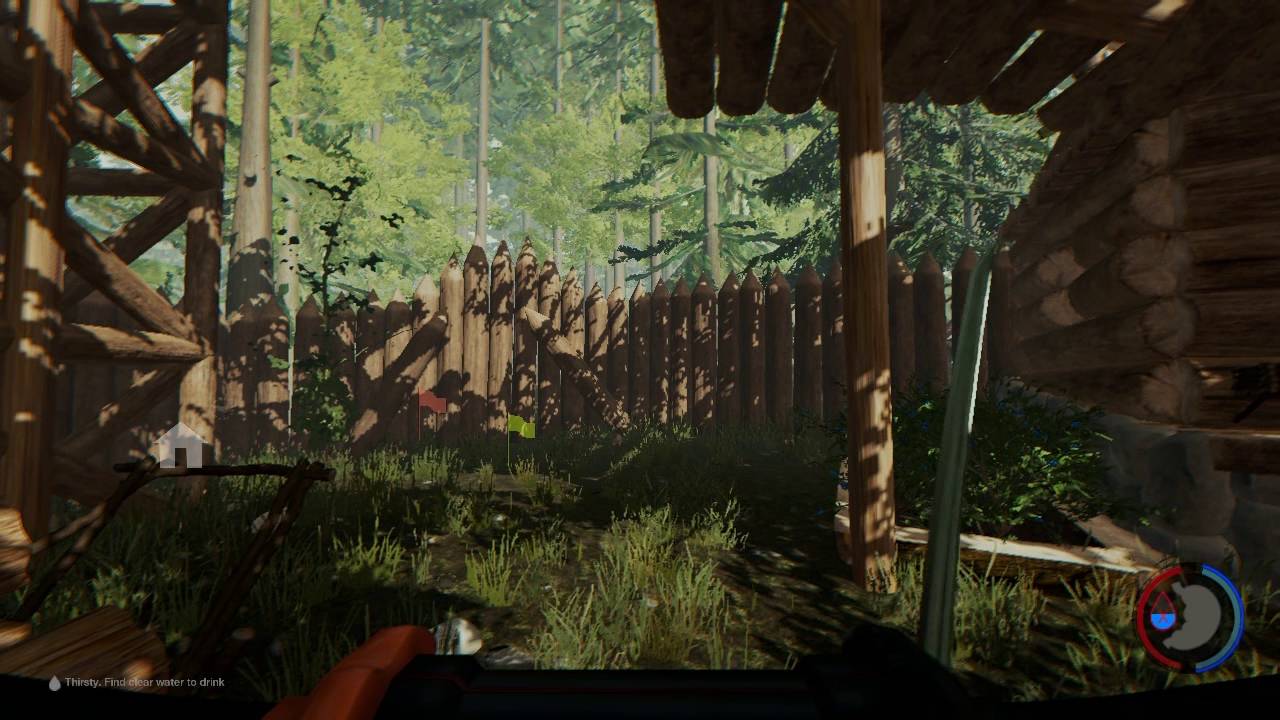 The Forest 0.42 Восстановление деревьев, анимация поедания мяса, дыры в ...