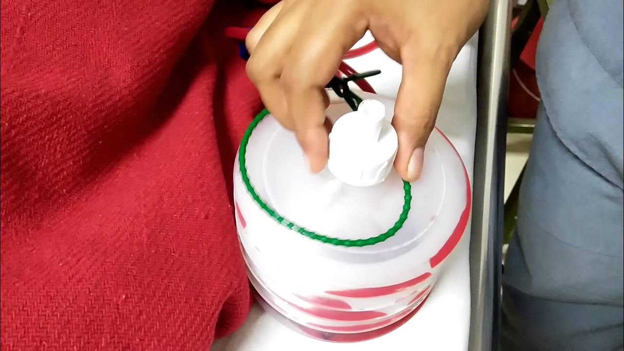 How to empty negative suction drain / romovac / surgical drain care at