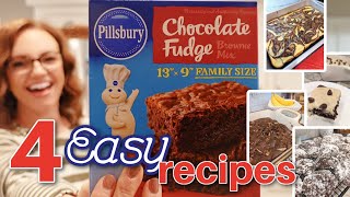 LEVEL UP boxed brownies with these 4 DELICIOUS recipes!