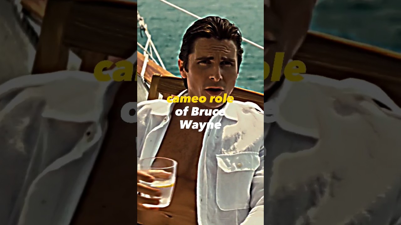 Christian Bale's Batman cameo in The Flash 