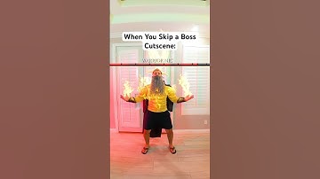 When You Skip a Boss Cutscene…