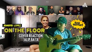 Alip Ba Ta On The Floor || Cover Reaction - Sub Indo