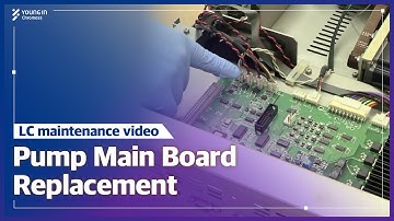 [LC maintenance] Pump Main Board Replacement YL9100 Plus HPLC