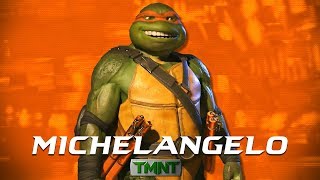 Injustice 2: TMNT Michelangelo Vs All Characters | All Intro/Interaction Dialogues & Clash Quotes