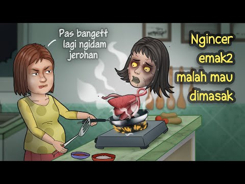 Kompilasi Kartun Hantu Lucu Kuyang #HORORKOMEDI animasi horror