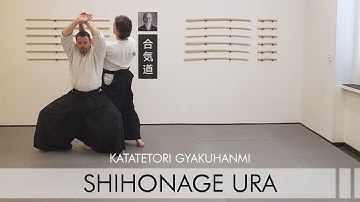 KATATETORI GYAKUHANMI - SHIHONAGE URA (AIKIDO)