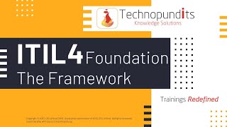 The ITIL4 Framework