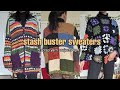 Scrap yarn  stash buster projects ep 1 sweaters