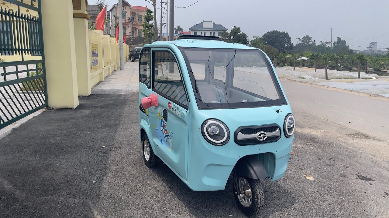 Xe điện mini hạt tiêu bán chạy dùng cho các bác đi nội đô