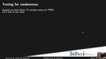 Randomness and Monte Carlo Simulations  (Scientific Computing for Physicists, lecture 16)