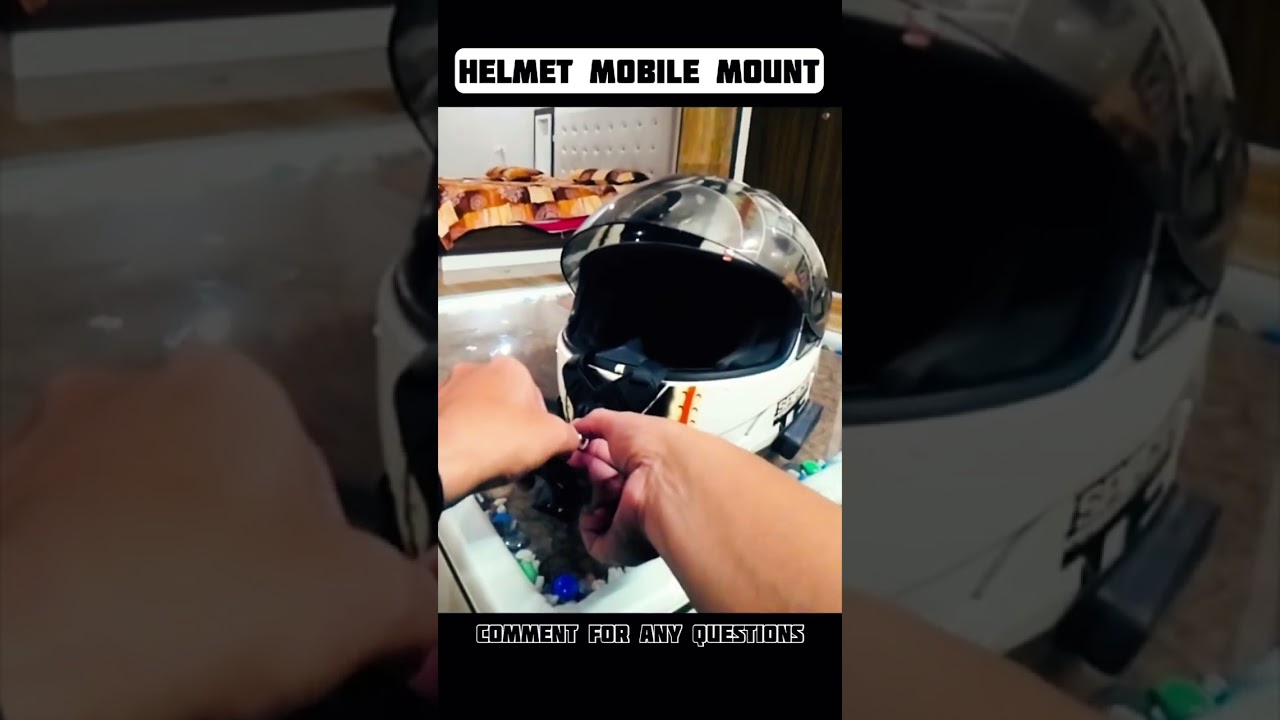 Phone Moto Vlogging Setup|Mobile Motovlog Setup|bsddp helmet mobile holder 