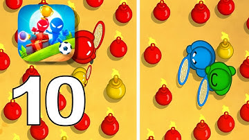 Stickman Party - Gameplay Part 10 Random Funny MiniGames 1 2 3 4 Plyer Free New Update Adventure