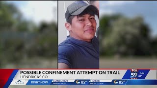 Hendricks County Deputies searching for man who tried to confine a teenage girl on a trail